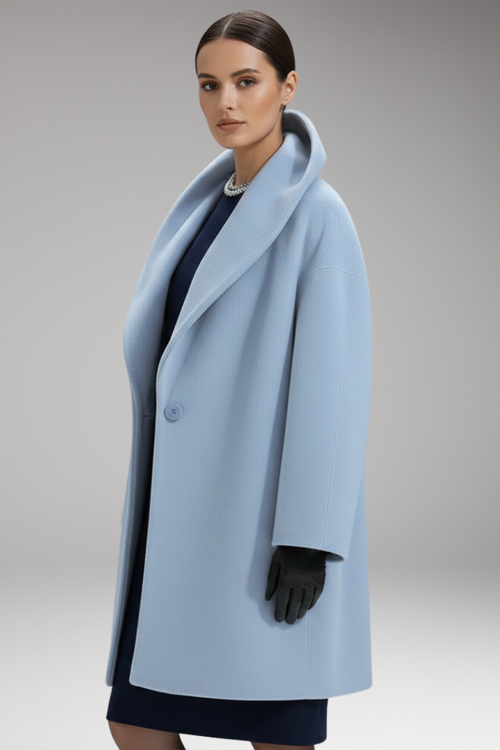 Women’s Winter Coat with Waist Belt and Full Inner Layer