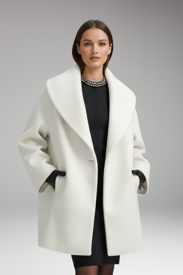 Women’s Winter Coat with Waist Belt and Full Inner Layer