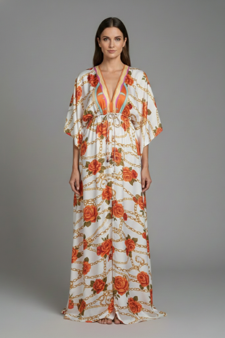 Women’s Beach Dress with Sleek Design and Bright Colours