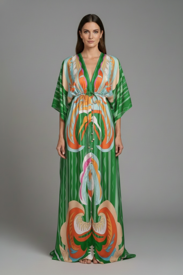 Women’s Beach Dress with Sleek Design and Bright Colours