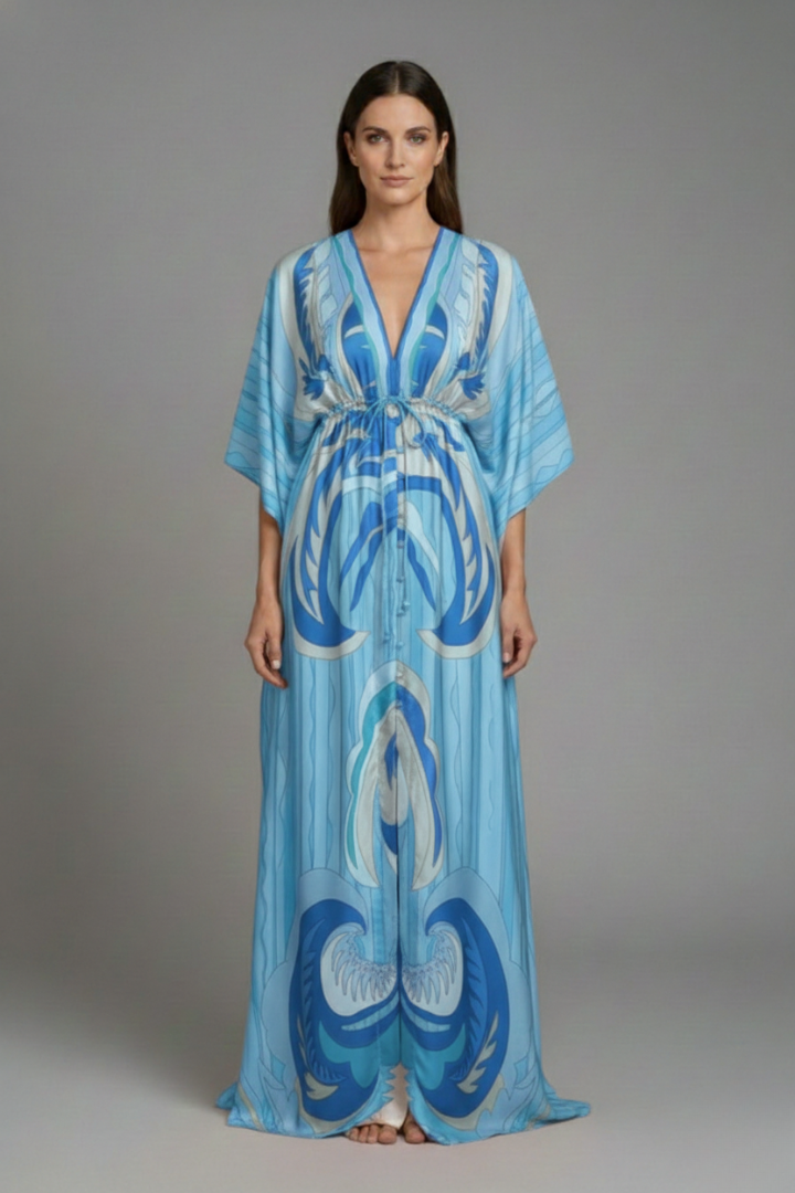 Women’s Beach Dress with Sleek Design and Bright Colours