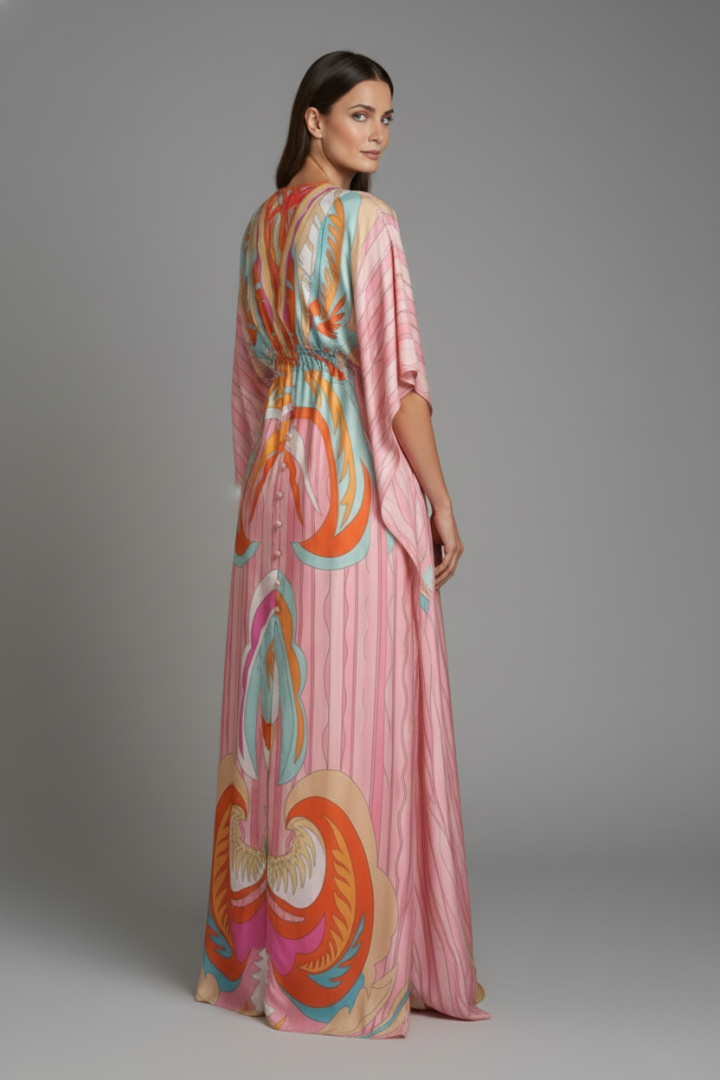 Women’s Beach Dress with Sleek Design and Bright Colours