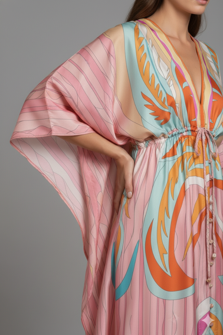 Women’s Beach Dress with Sleek Design and Bright Colours