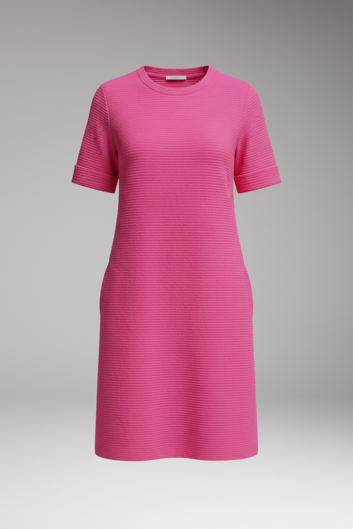 Women's Casual Dress with Relaxed Fit and Practical Pockets
