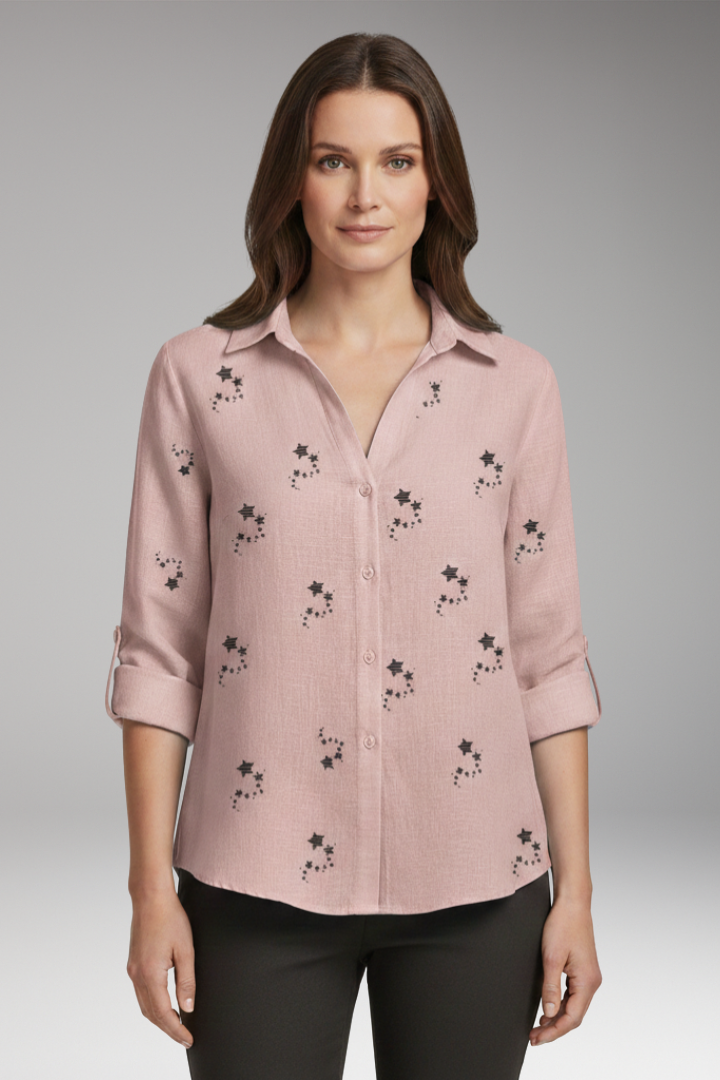 Women’s Floral Long Sleeve Blouse