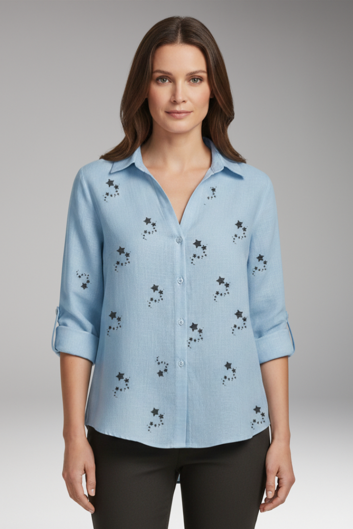 Women’s Floral Long Sleeve Blouse