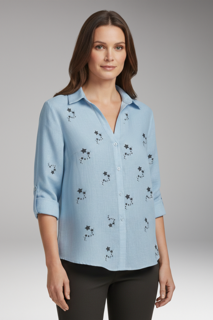 Women’s Floral Long Sleeve Blouse