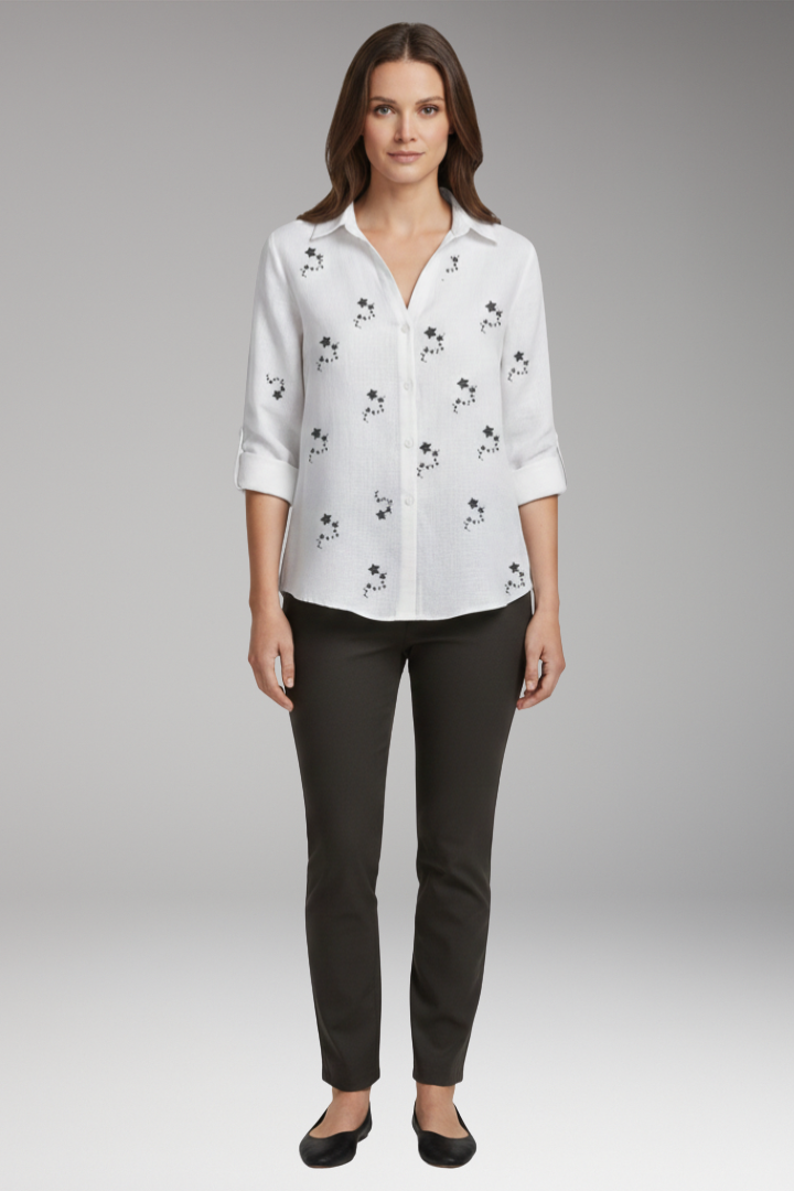 Women’s Floral Long Sleeve Blouse