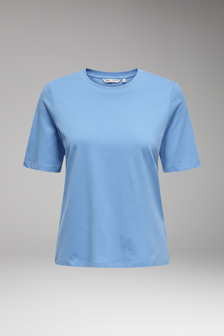 Women's T-Shirt with Round Neck and Short Sleeves