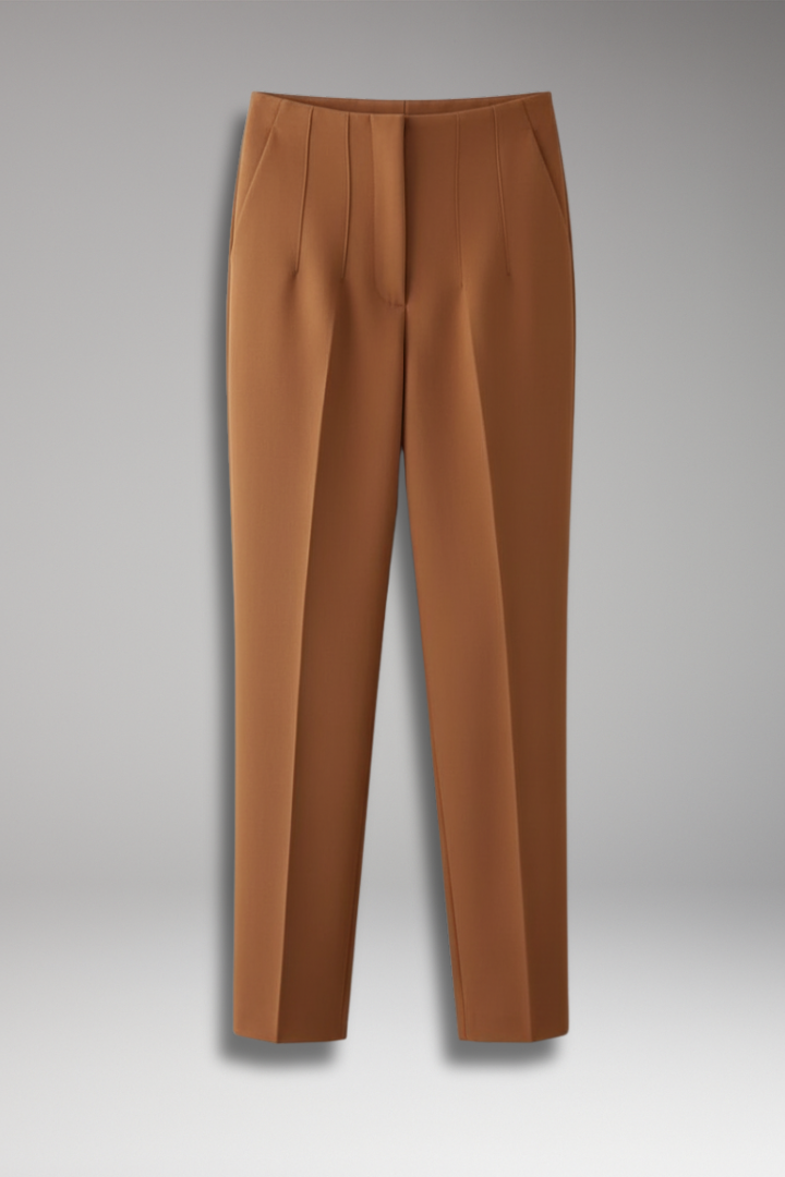 Women’s Straight Pants with Crease-Free Surface