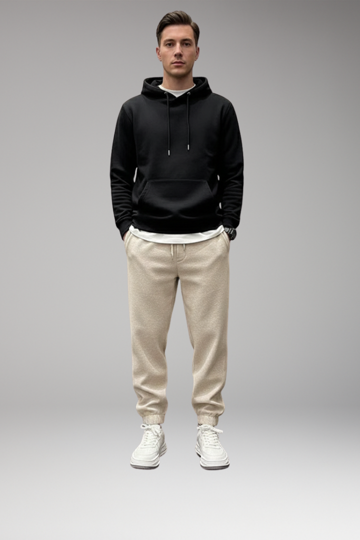 Men’s Sports Trousers with Elastic Waist and Pockets