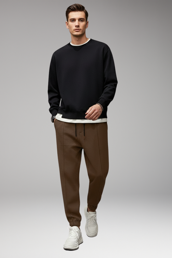 Men’s Sports Trousers with Elastic Waist and Pockets