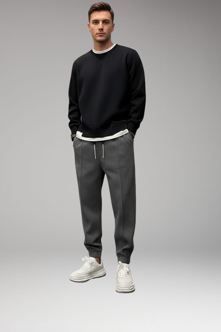 Men’s Sports Trousers with Elastic Waist and Pockets