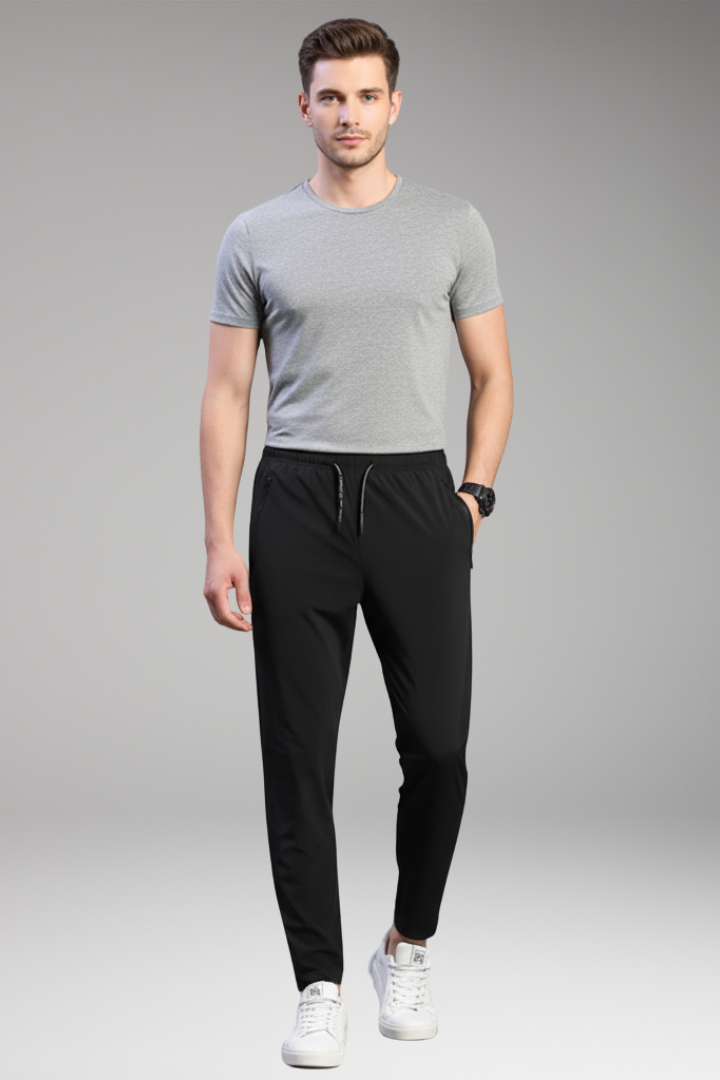 Men's Hiking Trousers with Stretch and Pockets